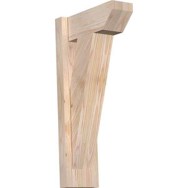 Ekena Millwork Traditional Slat Smooth Outlooker, Douglas Fir, 5 1/2"W x 12"D x 24"H OUT06X12X24TRA06SDF - main